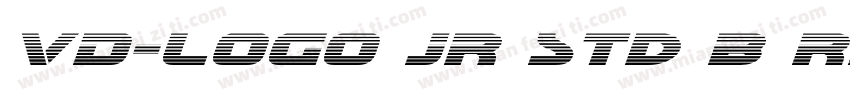 VD-LOGO JR Std B Re字体转换